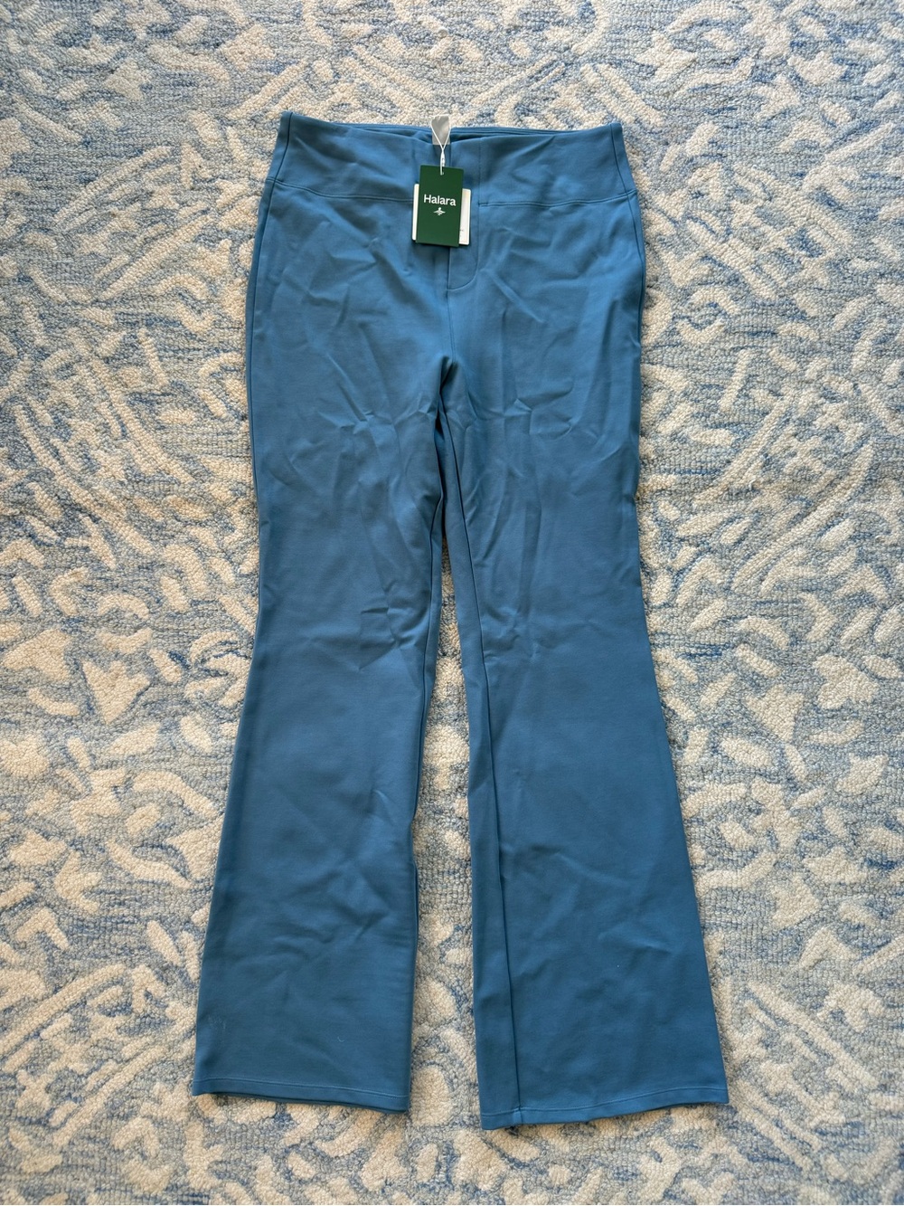 Halara blue flare pants